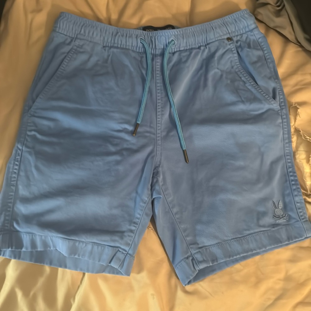 Psycho Bunny Light Blue Men's Shorts